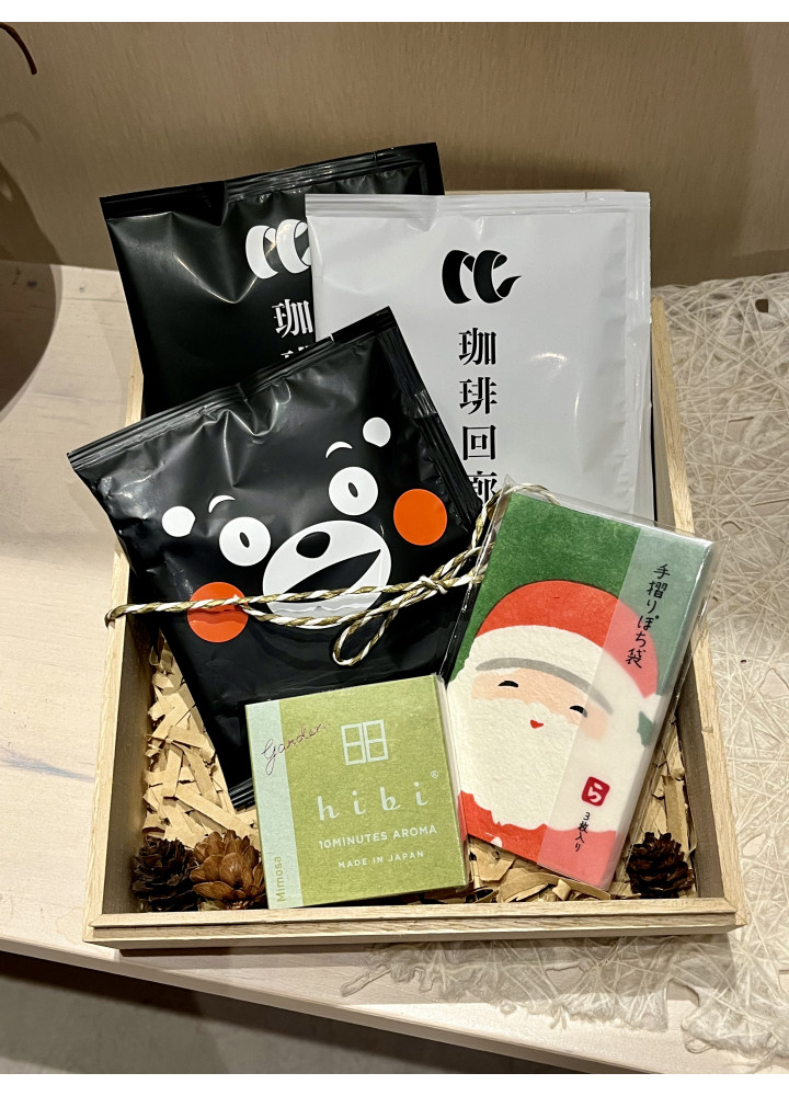 咖啡の盒  •  Christmas Wooden Box Set B