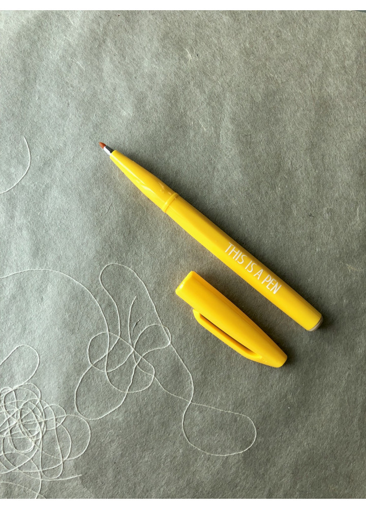 Noritake • This is a pen • YELLOW