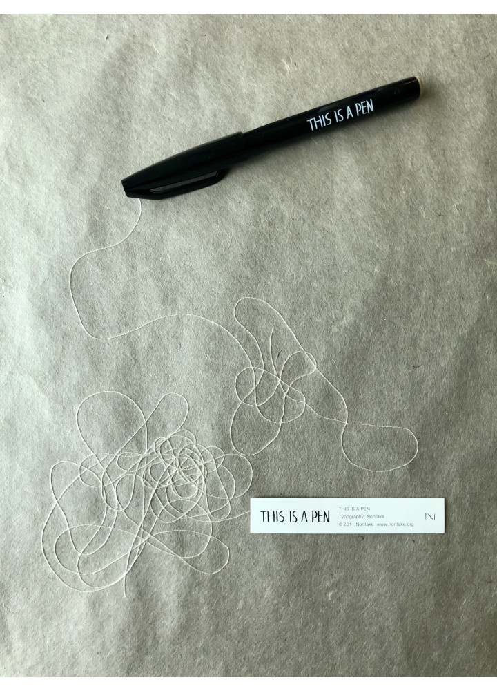 Noritake • This is a pen • BLACK