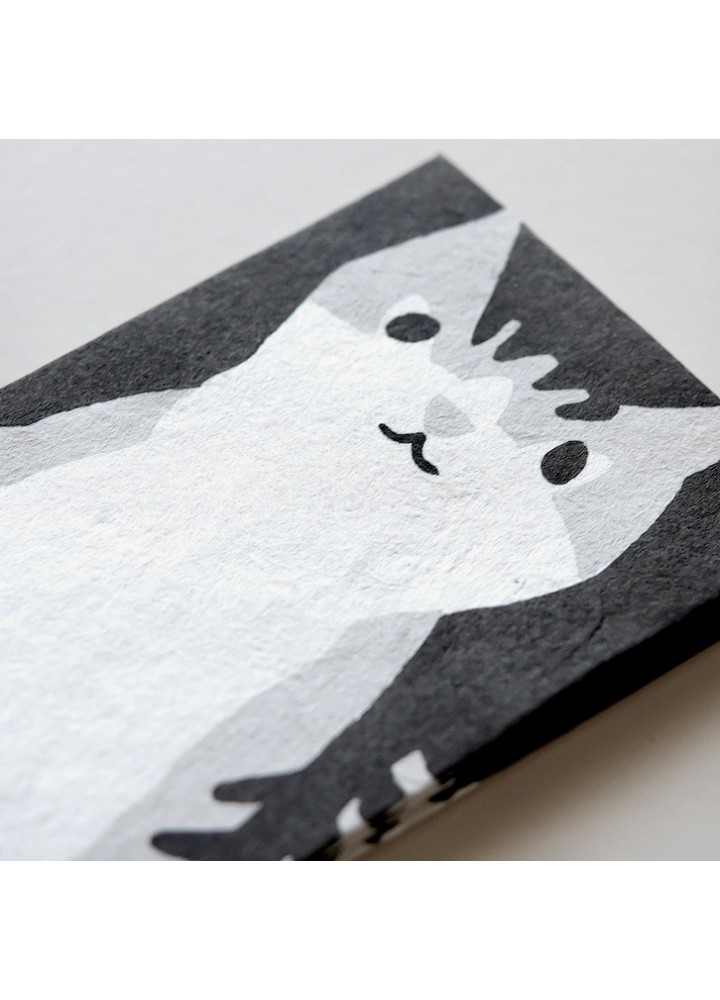 羅工房 • 和紙手摺封 • 猫