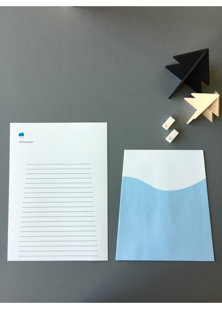 Mt. Fuji writing paper • ふじ